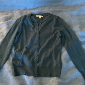 Banana Republic Dark Blue Cardigan